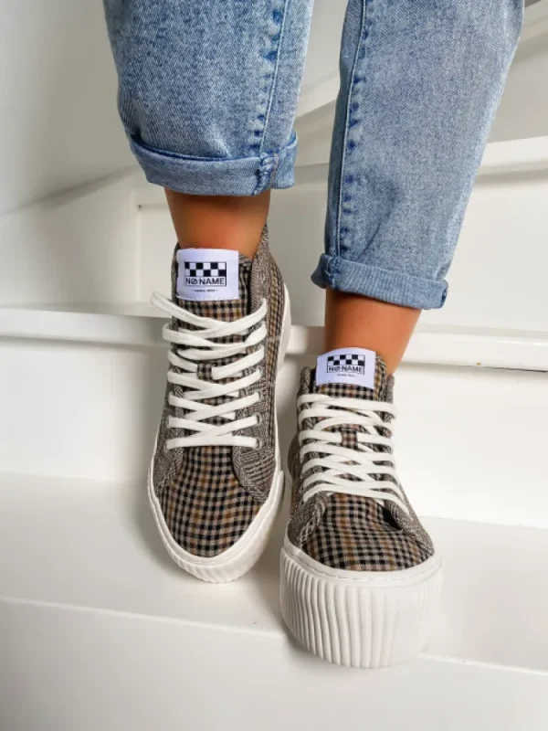 Femme No Name Baskets^-Iron Mid Willow Black