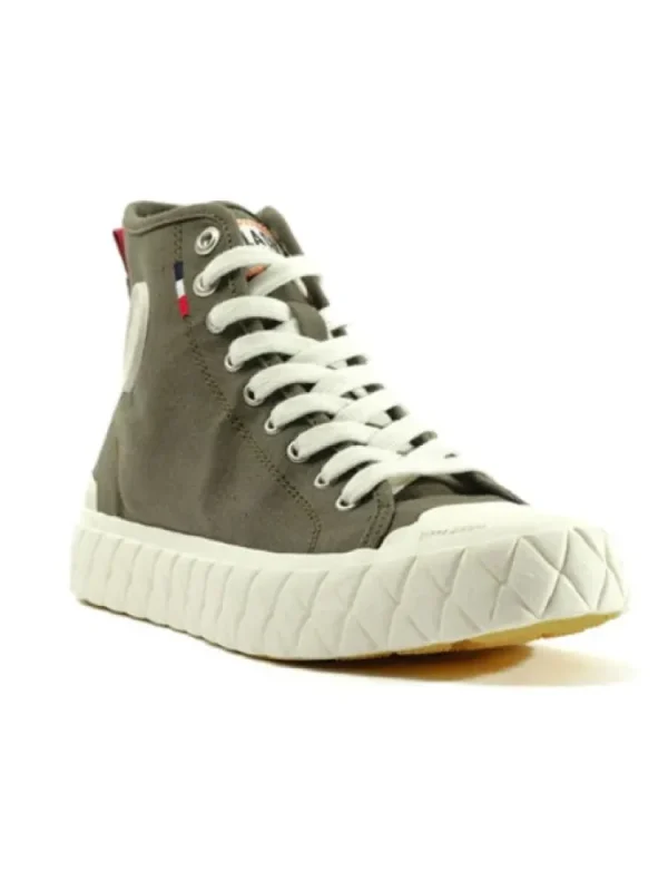Femme Palladium Baskets^Palla Ace Canvas Mid Olive-