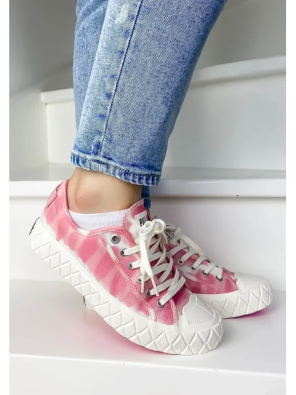 Femme Palladium Baskets^Palla Ace Lo Tiedye Pink-