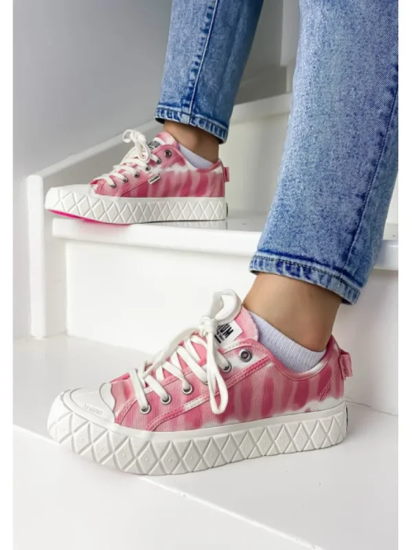 Femme Palladium Baskets^Palla Ace Lo Tiedye Pink-