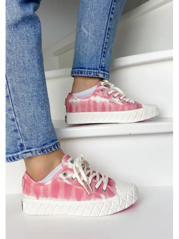 Femme Palladium Baskets^Palla Ace Lo Tiedye Pink-