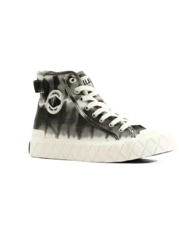 Femme Palladium Baskets^Palla Ace Mid Tiedye Black-