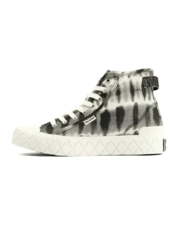 Femme Palladium Baskets^Palla Ace Mid Tiedye Black-