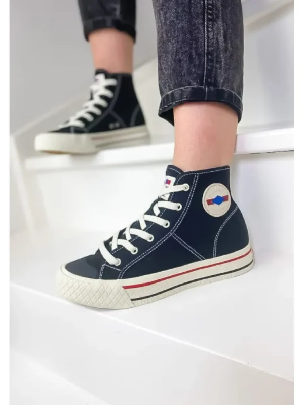 Femme Palladium Baskets^Palla Louvel Black-