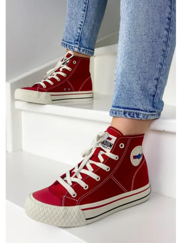 Femme Palladium Baskets^Palla Louvel Chilli Pepper-
