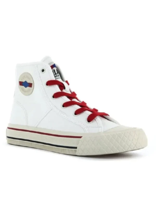 Femme Palladium Baskets^Palla Louvel Star White-