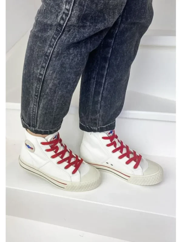 Femme Palladium Baskets^Palla Louvel Star White-