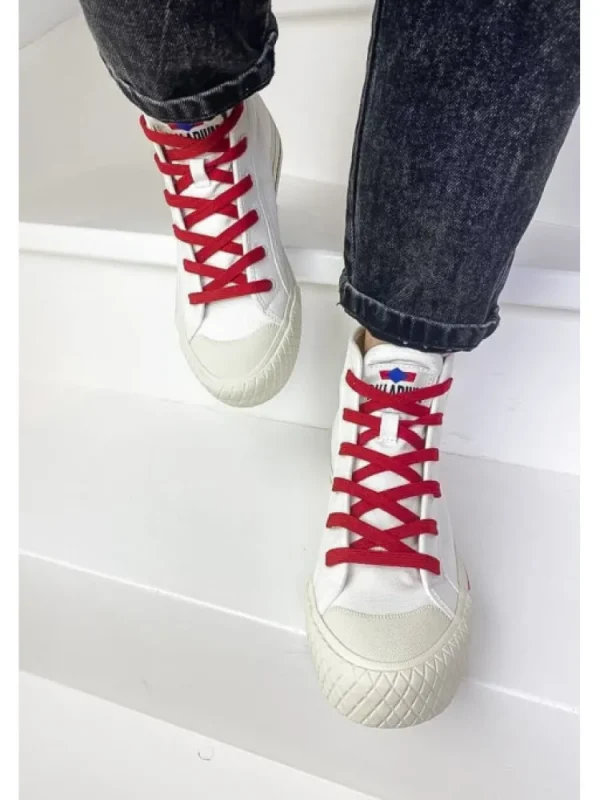 Femme Palladium Baskets^Palla Louvel Star White-