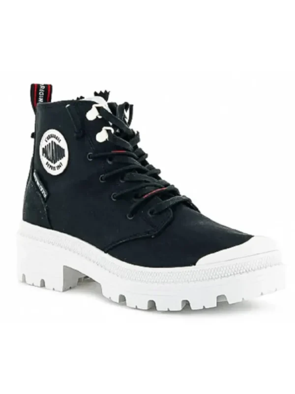 Femme Palladium Bottines^Pallabase Metro Black-