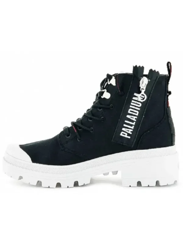 Femme Palladium Bottines^Pallabase Metro Black-