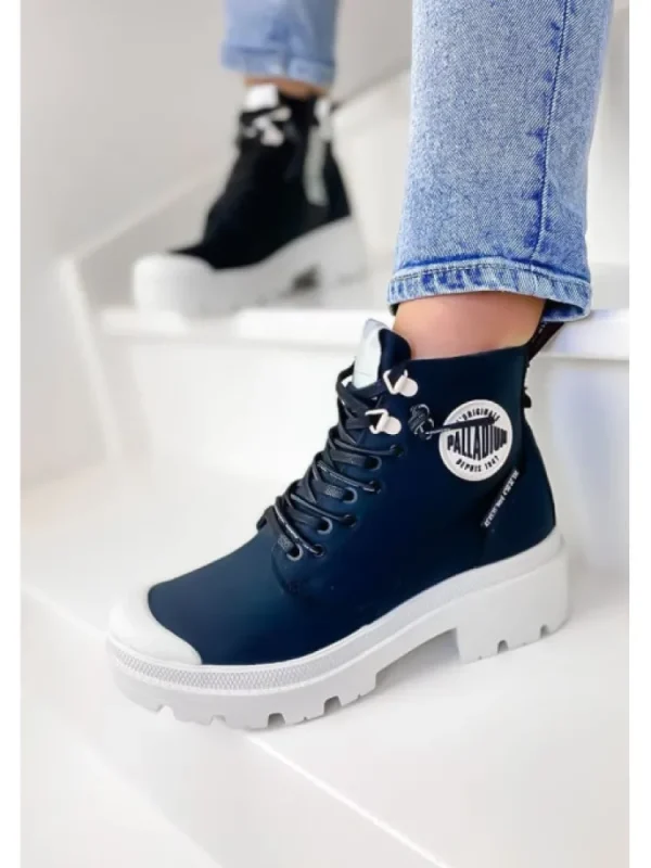 Femme Palladium Bottines^Pallabase Metro Black-