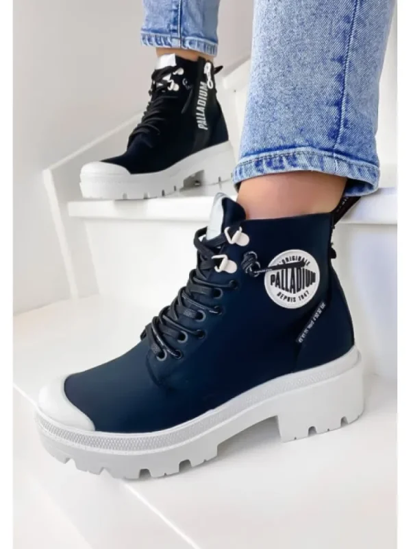 Femme Palladium Bottines^Pallabase Metro Black-