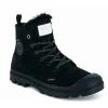 Femme * Bottines^Palladium-Pampa Hi Zip Nubuk Black