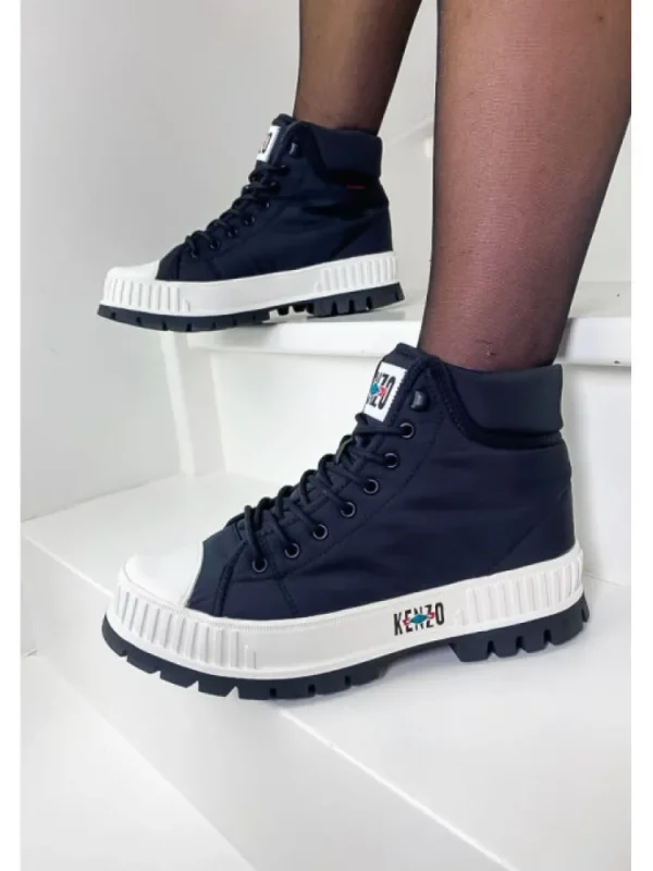 Femme Palladium Bottines^Pallashock Down By Kenzo Black-