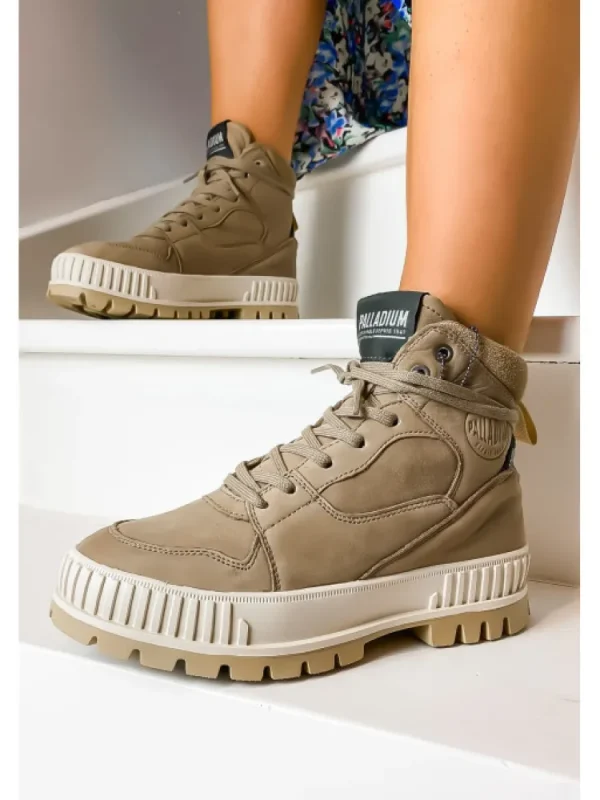 Femme Palladium Bottines^Pallashock Hiker Stucco-