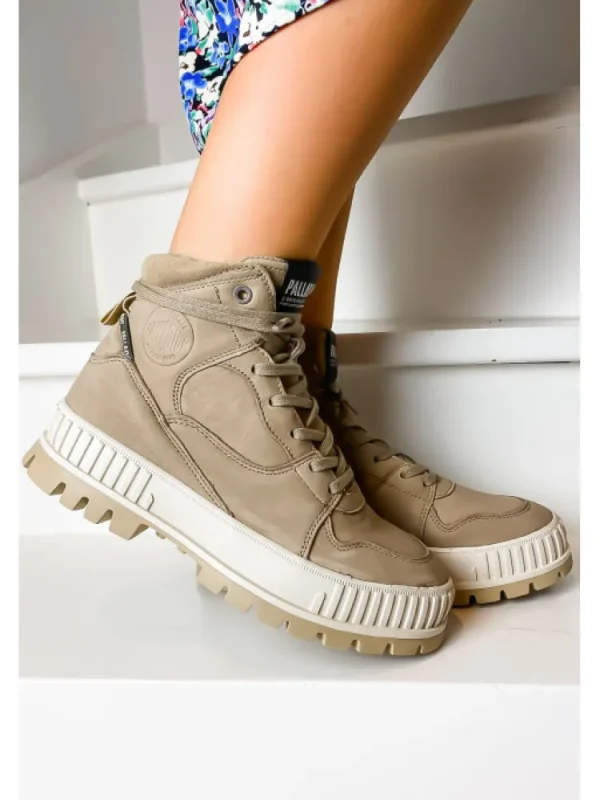 Femme Palladium Bottines^Pallashock Hiker Stucco-