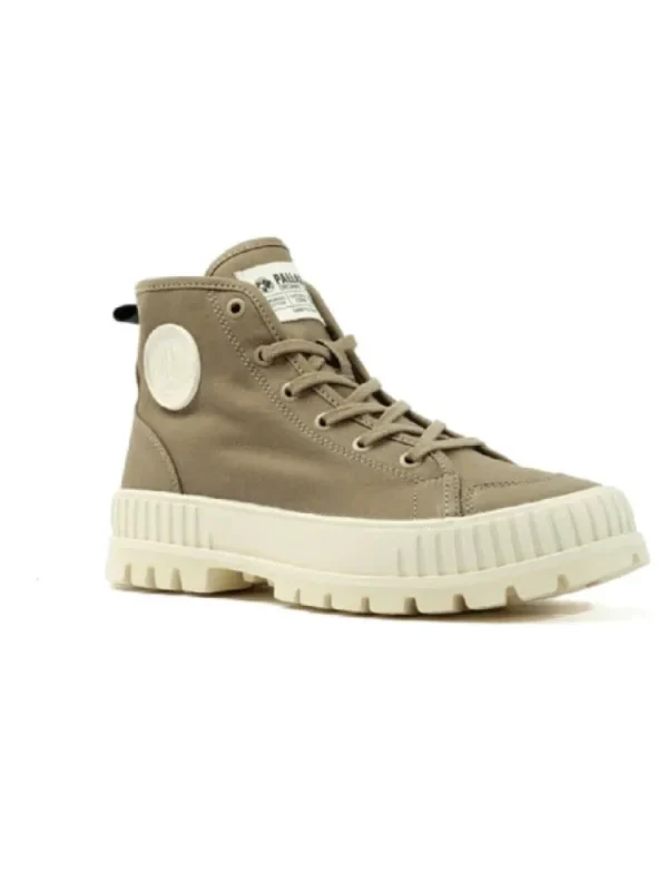Femme Palladium Bottines^Pallashock Organic 2 Dusky Green-