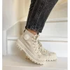 Femme Palladium Bottines^Pallashock Organic 2 Sahara-