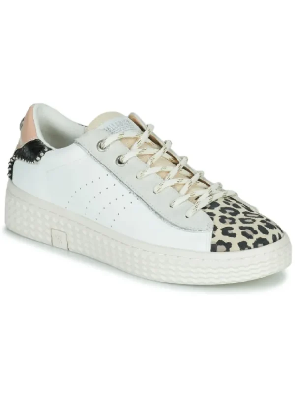 Femme Palladium Baskets^Pallatempo 04 White/Leopard-