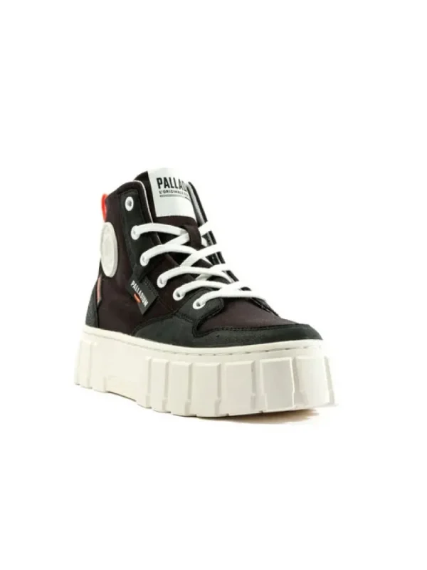 Femme Palladium Bottines^Pallatower Hi Black-