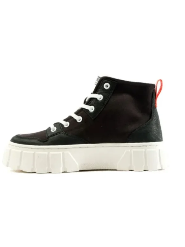 Femme Palladium Bottines^Pallatower Hi Black-