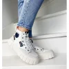 Femme Palladium Bottines^Pallatower Hi Star White-