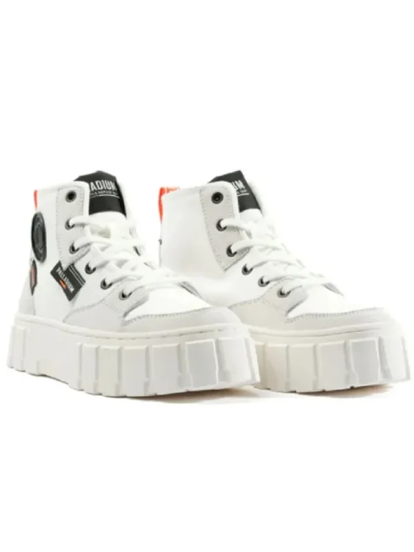 Femme Palladium Bottines^Pallatower Hi Star White-