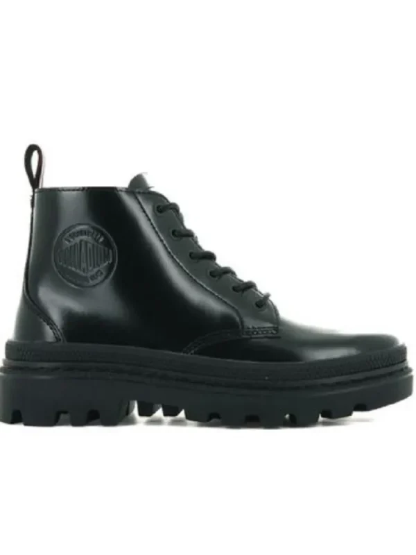 Femme Palladium Bottines^Pallatrooper Hi-1 Black-