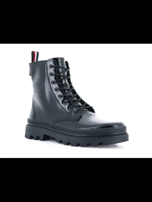 Femme Palladium Bottines^Pallatrooper Off-1 Black-