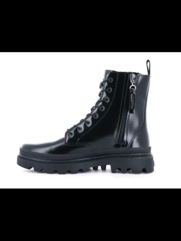 Femme Palladium Bottines^Pallatrooper Off-1 Black-