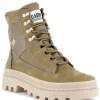 Femme Palladium Bottines^Pallatrooper Tactical Olive-