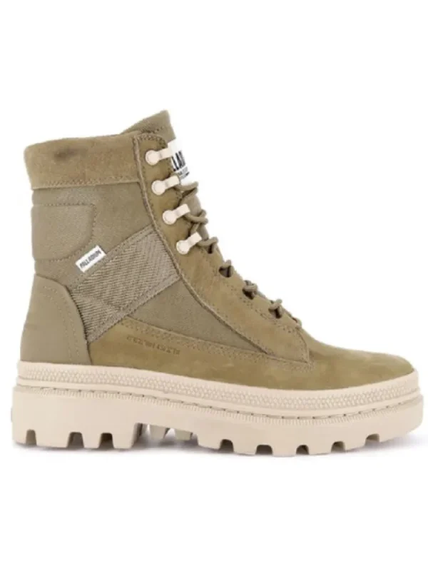Femme Palladium Bottines^Pallatrooper Tactical Olive-