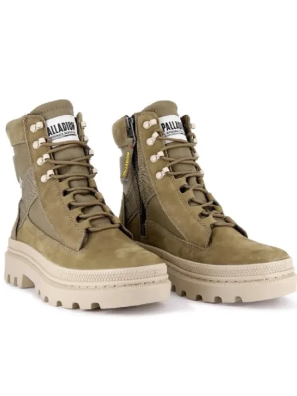 Femme Palladium Bottines^Pallatrooper Tactical Olive-