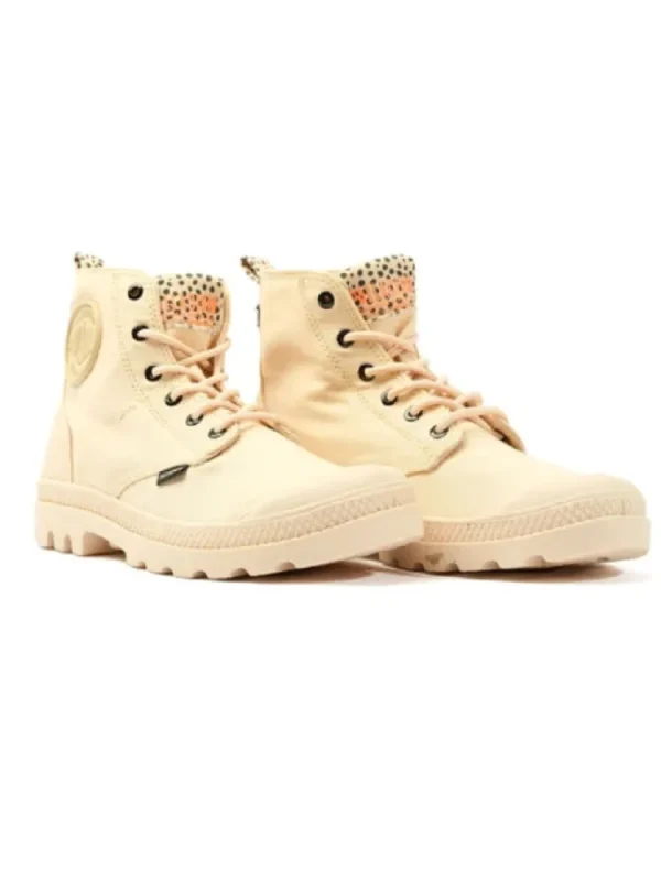 Femme * Bottines^Pampa Hi Safari Sand-Palladium