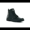 Femme * Bottines^Pampa Ubn Zips Leather Black-Palladium