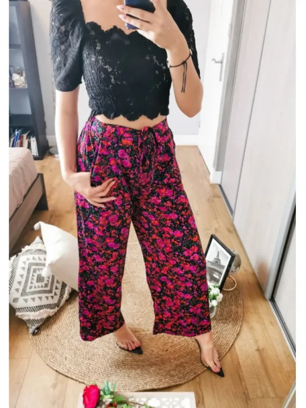 Femme * Vêtements De Plage^Pantalon Ample Fleuri Montreal