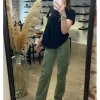 Femme * Pantalons^Pantalon Cargo Kaki