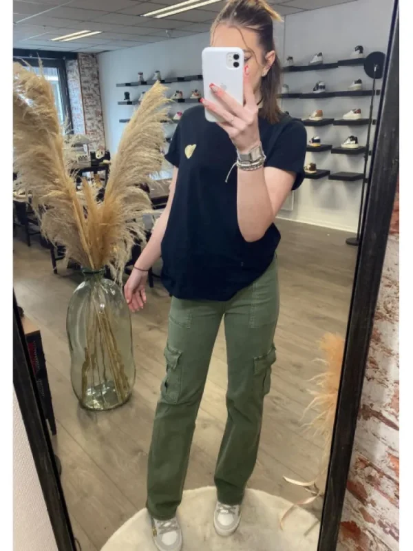 Femme * Pantalons^Pantalon Cargo Kaki