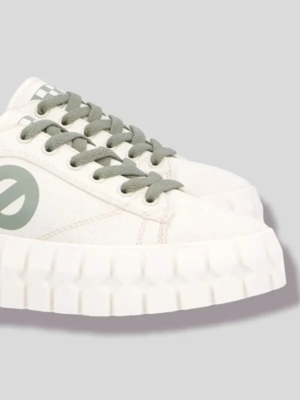 Femme No Name Baskets^Play Sneaker Dove/Tilleul-