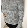 Femme * Pulls Et Gilets^Pull A Mailles Gris « Zurich »