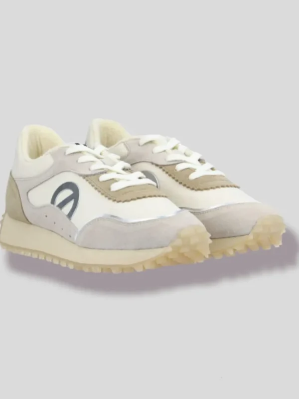 Femme No Name Baskets^Punky Jogger Dove/Sable-