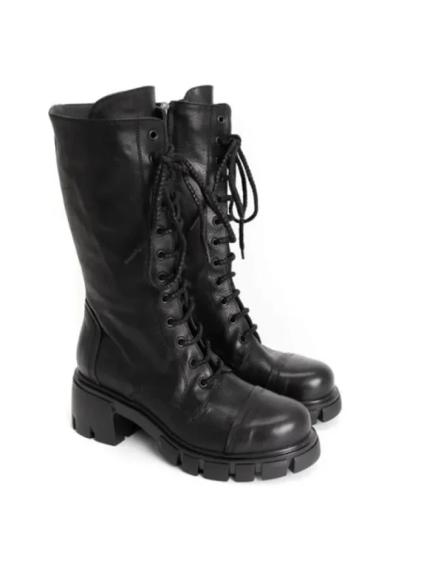 Femme Fru.it Bottines^Rangers Cuir 6410-