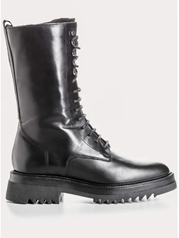 Femme Reqins Bottines^Rangers Evaelle Cuir