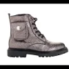 Enfants Reqins Bottes & Bottines^Rangers Fille Tipik Metal Plomb-