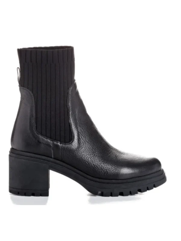 Femme Reqins Bottines^-Bottines Dita Cuir Graine