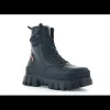 Femme Palladium Bottines^Revolt Boot Leather Black-