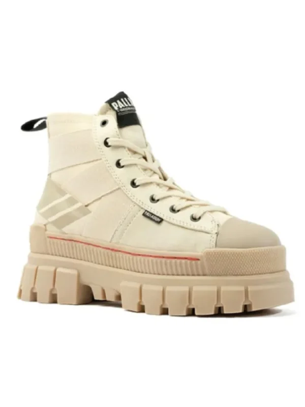 Femme Palladium Bottines^Revolt Hi Army Sahara-