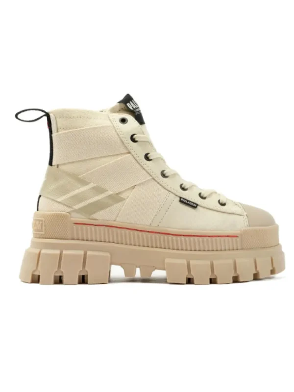 Femme Palladium Bottines^Revolt Hi Army Sahara-