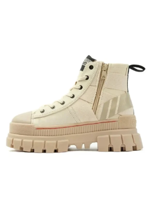 Femme Palladium Bottines^Revolt Hi Army Sahara-