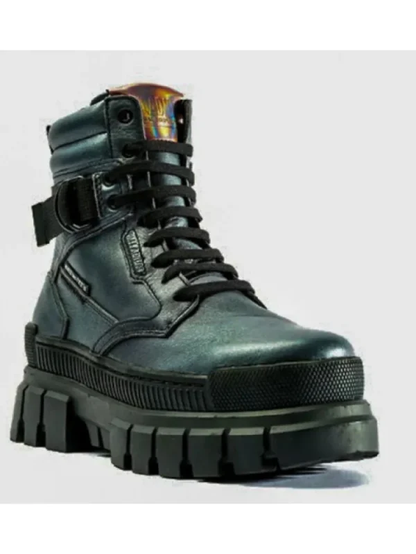Femme Palladium Bottines^Revolt Sport Ranger Black-